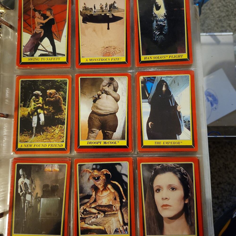 Return Of The Jedi Cards